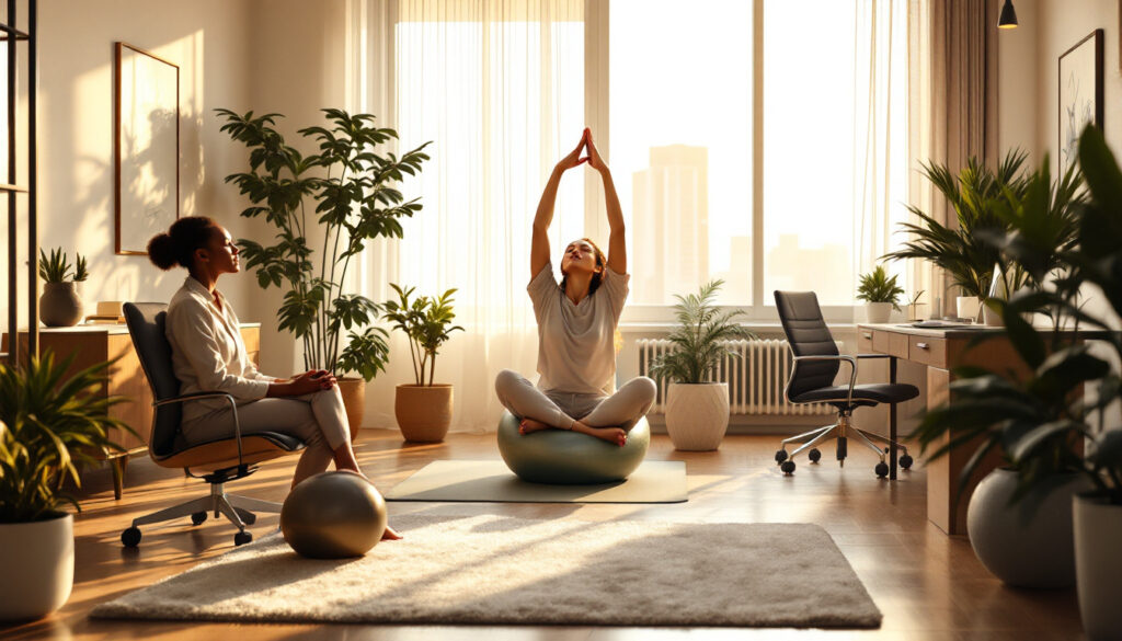 découvrez des exercices de sophrologie simples et efficaces à pratiquer au bureau pour réduire le stress, améliorer la concentration et favoriser le bien-être au travail. transformez votre environnement de travail en un espace calme et productif grâce à ces techniques de relaxation.