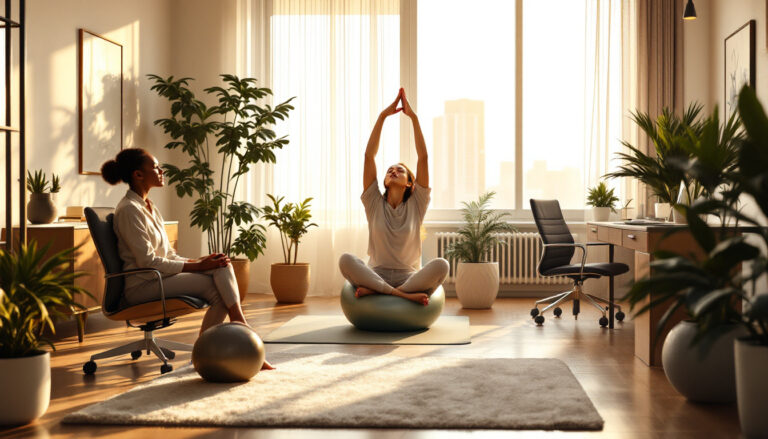 découvrez des exercices de sophrologie simples et efficaces à pratiquer au bureau pour réduire le stress, améliorer la concentration et favoriser le bien-être au travail. transformez votre environnement de travail en un espace calme et productif grâce à ces techniques de relaxation.